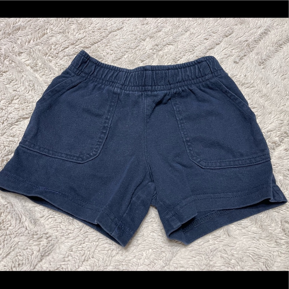 Oshkosh navy blue boys soft shorts